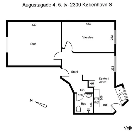 Bright Near Airport And Apartment Kopenhagen